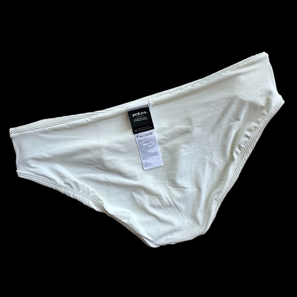 PRANA | NWOT MARTA OTTOMAN SWIM BOTTOM RIBBED HORCHATA SWIMSUIT | SIZE: MEDIUM - Picture 9 of 13